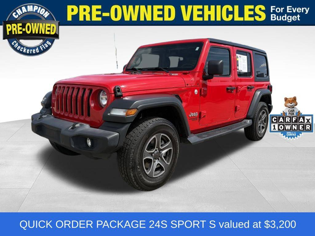 2019 Jeep Wrangler Sport S — SUV — 116,285 mi — Brighton, MI