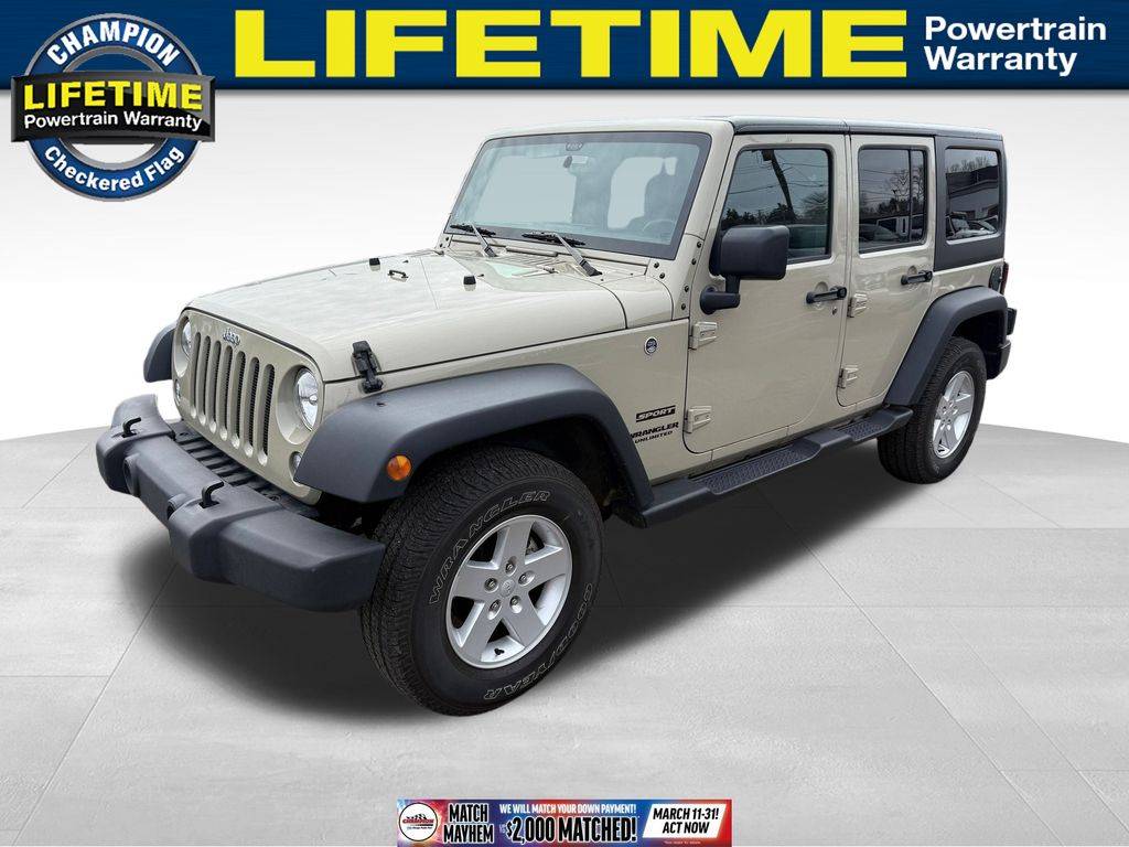 2017 Jeep Wrangler Sport — SUV — 56,792 mi — Brighton, MI