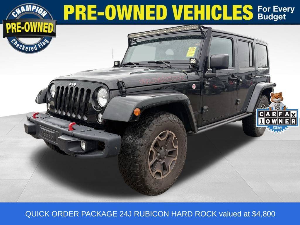 2016 Jeep Wrangler Rubicon Hard Rock — SUV — 89,854 mi — Brighton, MI