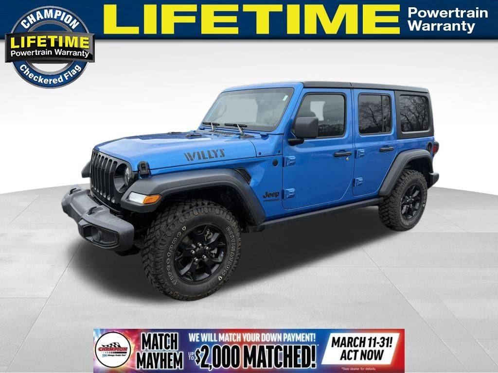 2022 Jeep Wrangler Willys — SUV — 49,226 mi — Brighton, MI