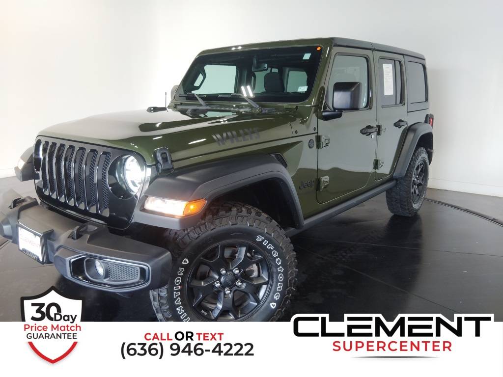2022 Jeep Wrangler Willys — SUV — 21,897 mi — St. Charles, MO