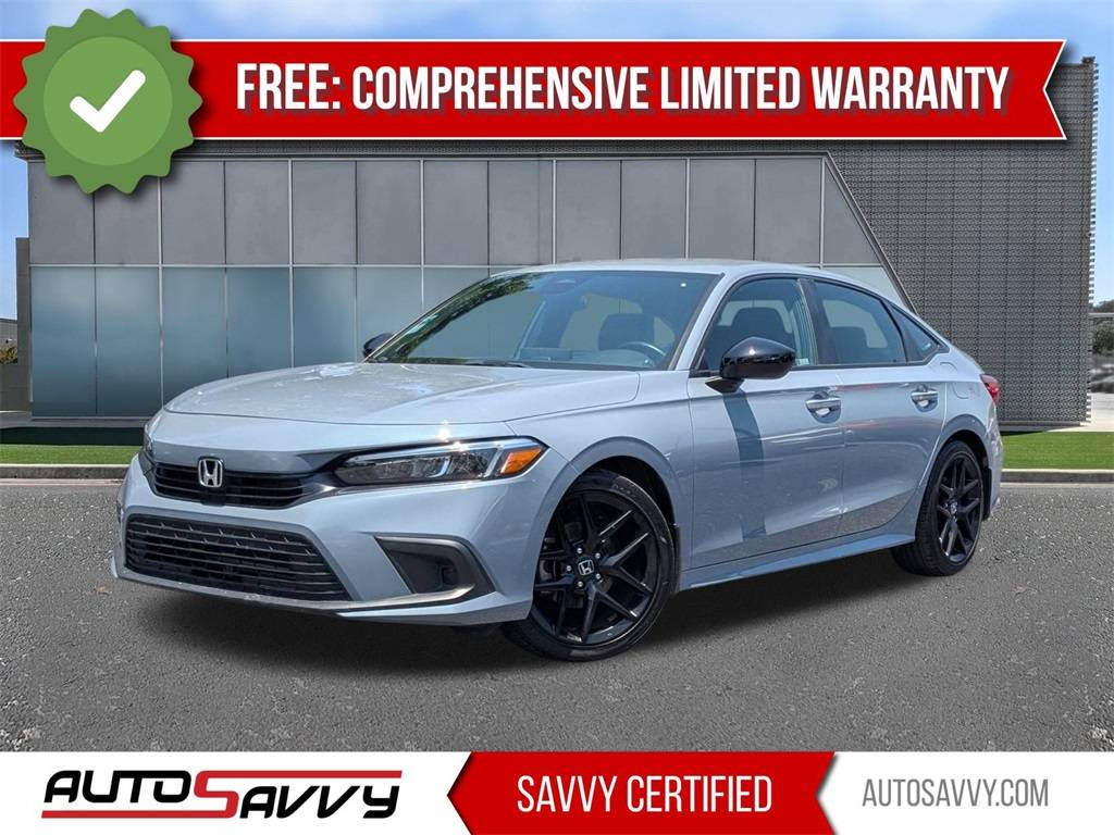 2022 Honda Civic Sport — Sedan — 28,197 mi — San Antonio, TX