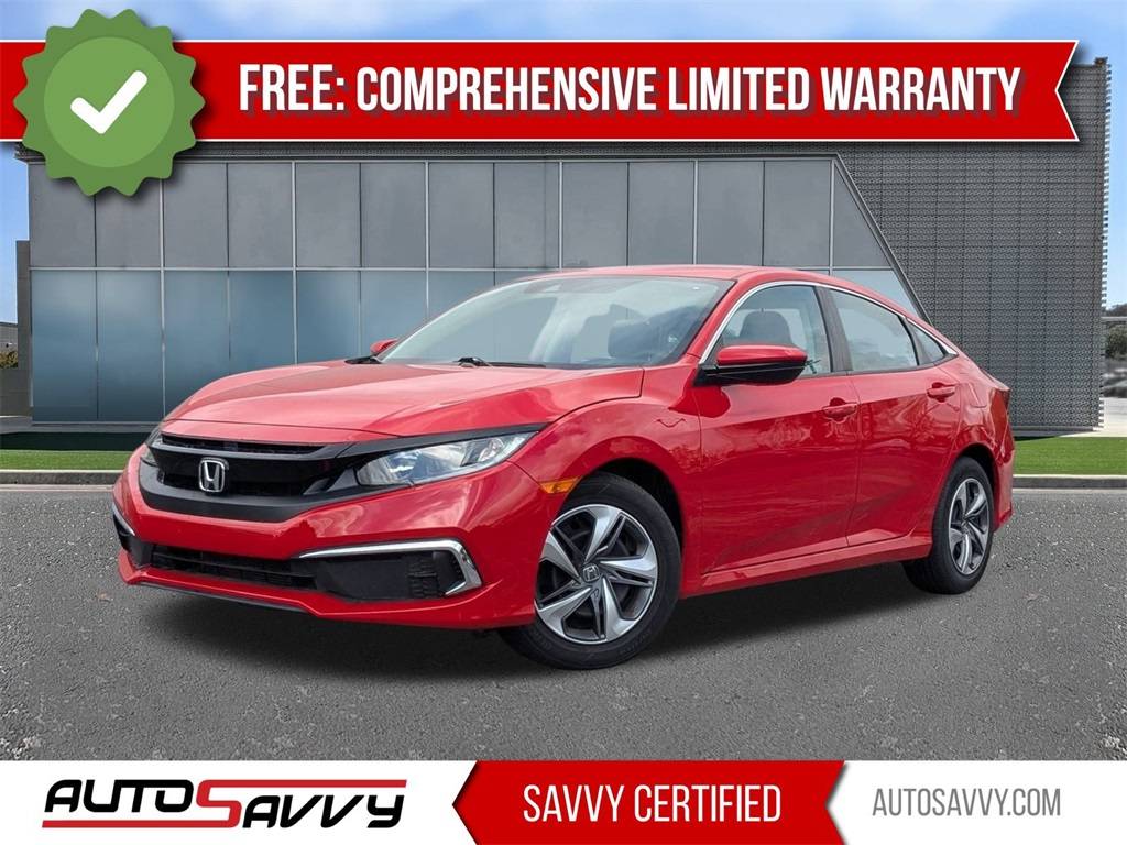 2020 Honda Civic LX — Sedan — 70,491 mi — San Antonio, TX