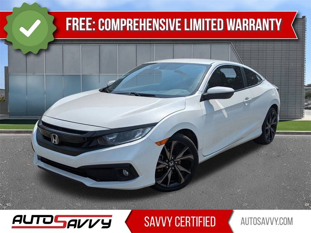 2019 Honda Civic Sport — Coupe — 42,447 mi — San Antonio, TX