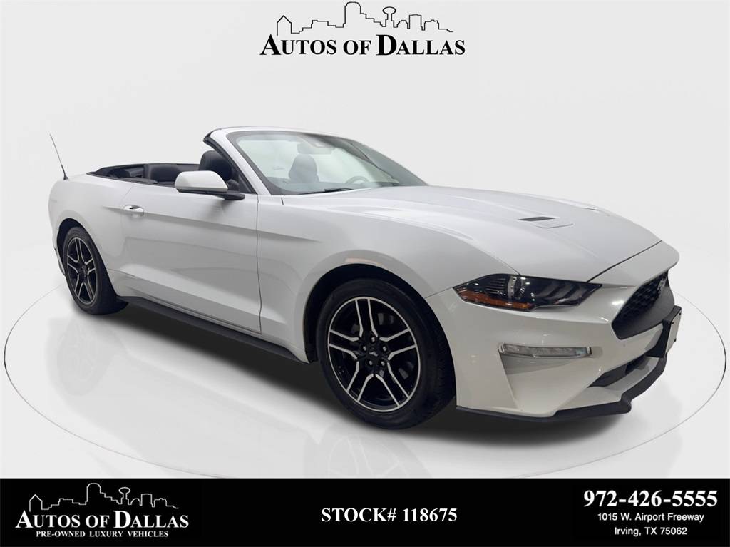 2022 Ford Mustang EcoBoost Premium — Convertible — 42,697 mi — Irving, TX