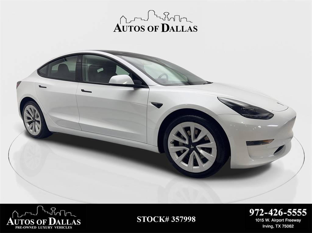 2022 Tesla Model 3 Standard Range Plus — Sedan — 24,104 mi — Irving, TX