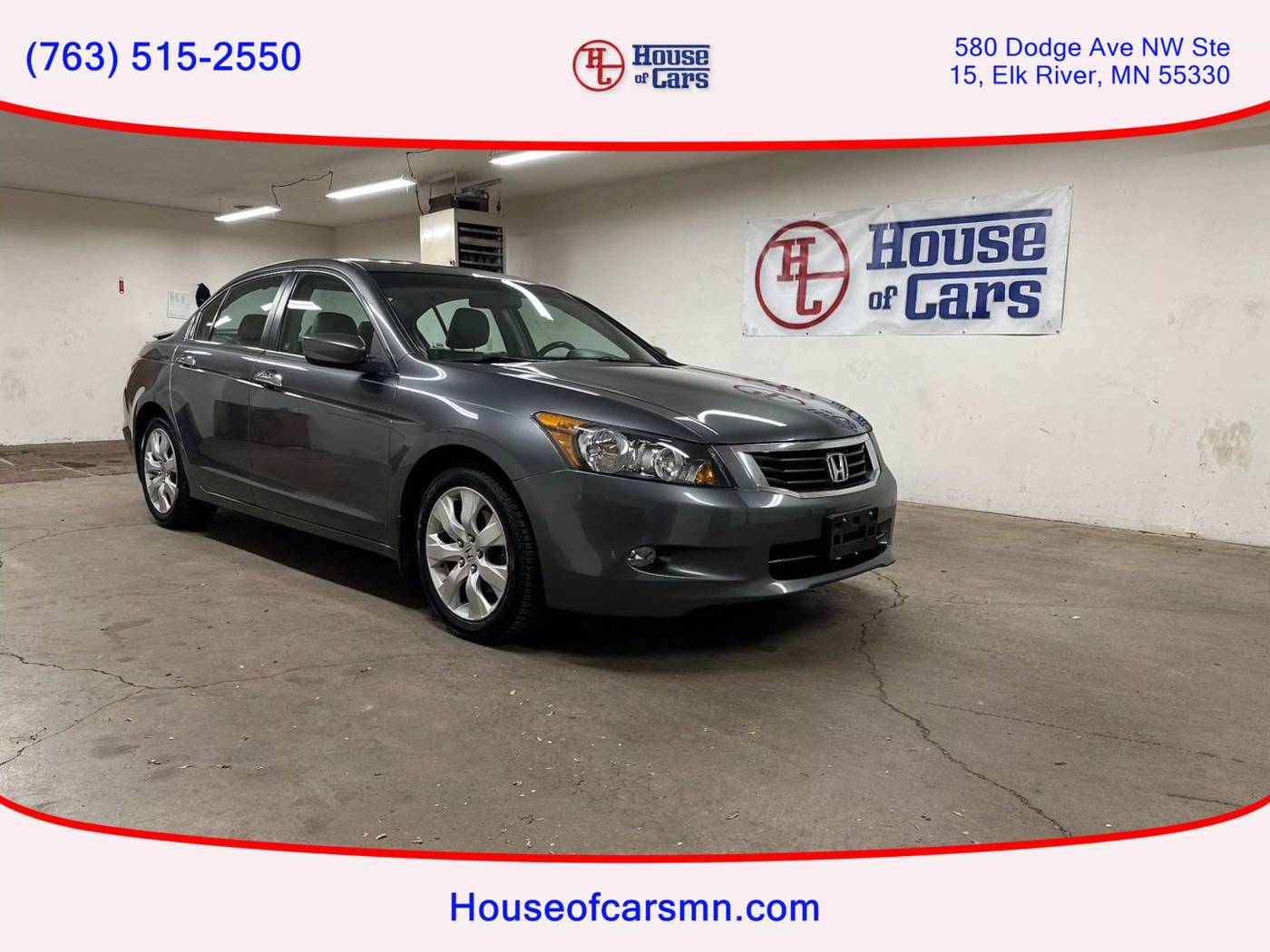 2008 Honda Accord EX-L V6 — Sedan — 138,854 mi — Elk River, MN