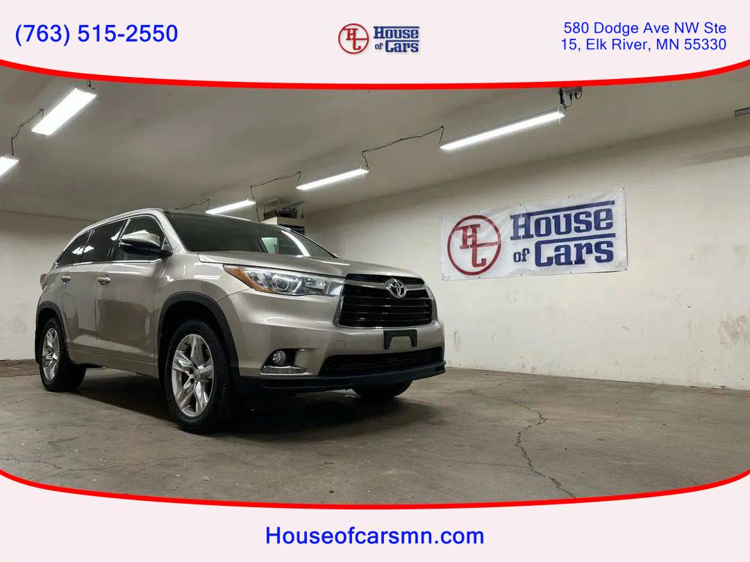 2015 Toyota Highlander Limited — SUV — 157,195 mi — Elk River, MN