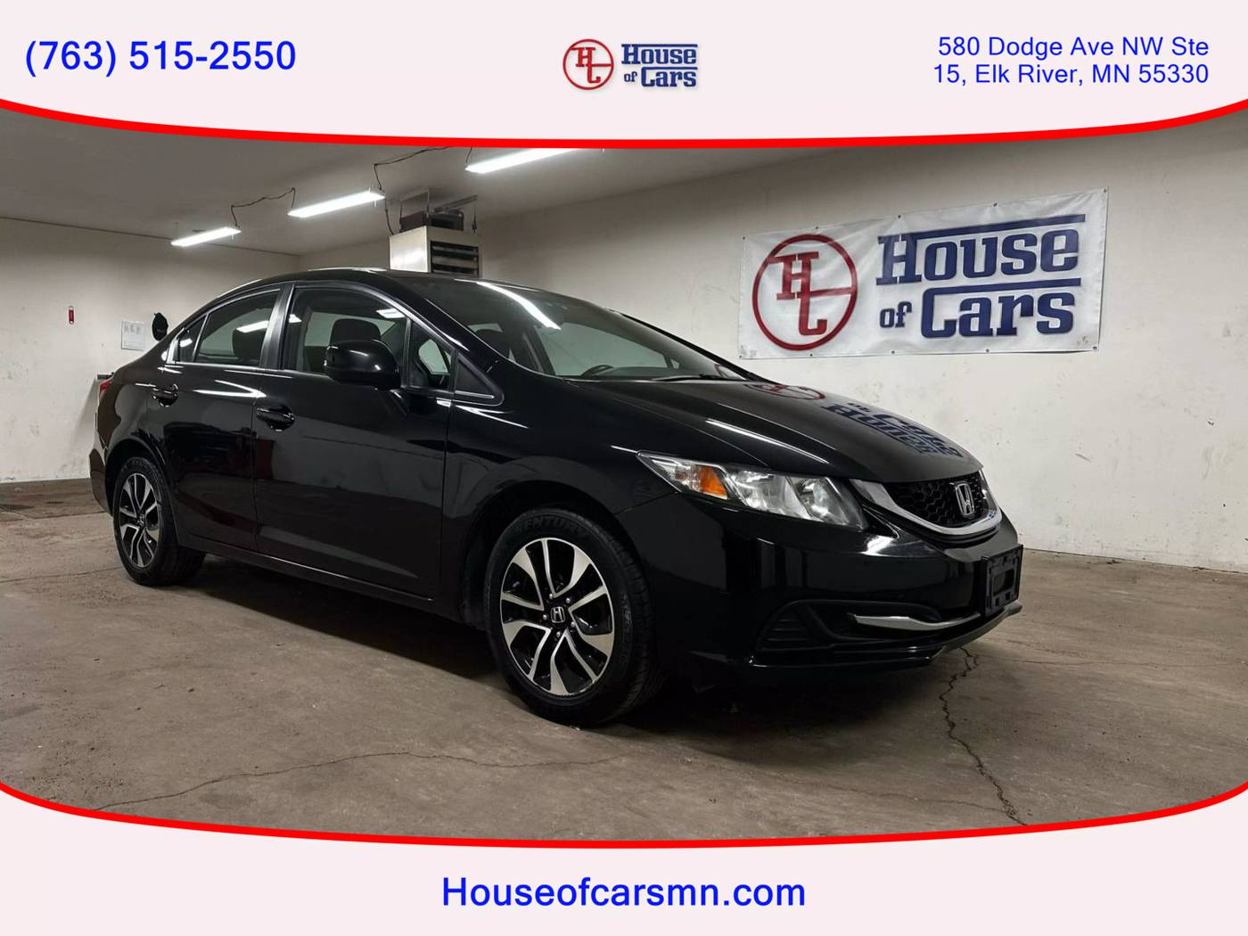 2013 Honda Civic EX — Sedan — 141,970 mi — Elk River, MN