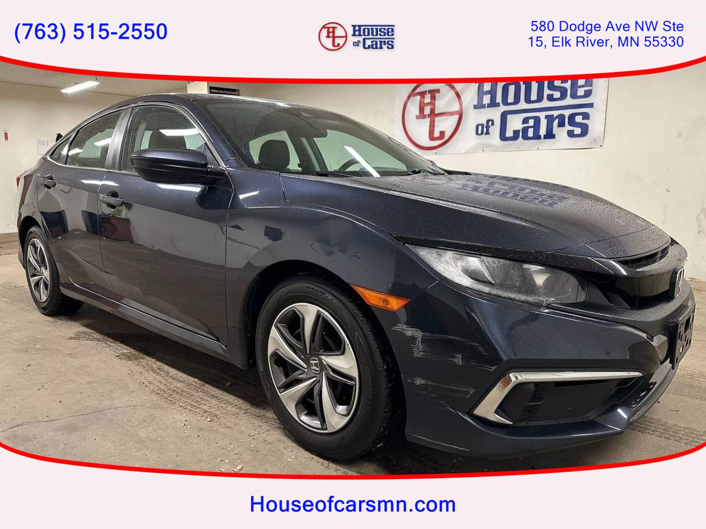 2019 Honda Civic LX — Sedan — 96,648 mi — Elk River, MN