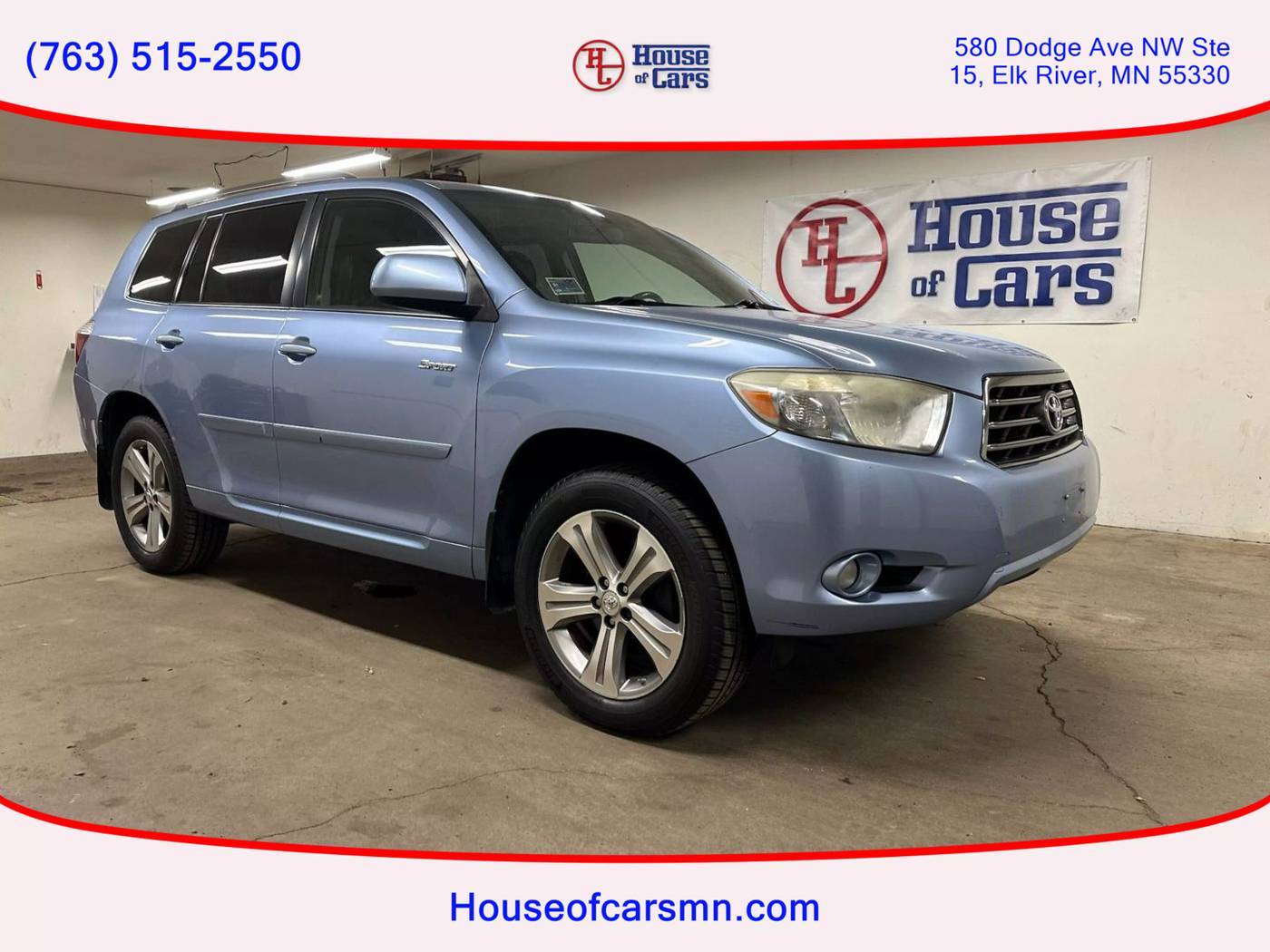 2008 Toyota Highlander Sport — SUV — 242,586 mi — Elk River, MN