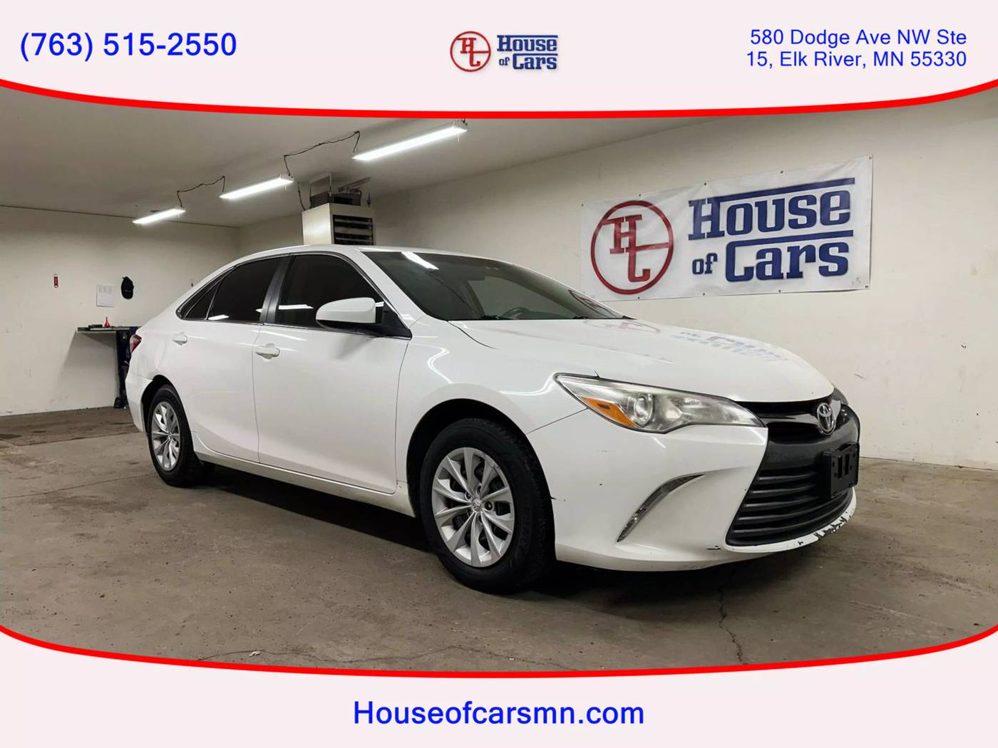2016 Toyota Camry LE — Sedan — 119,427 mi — Elk River, MN
