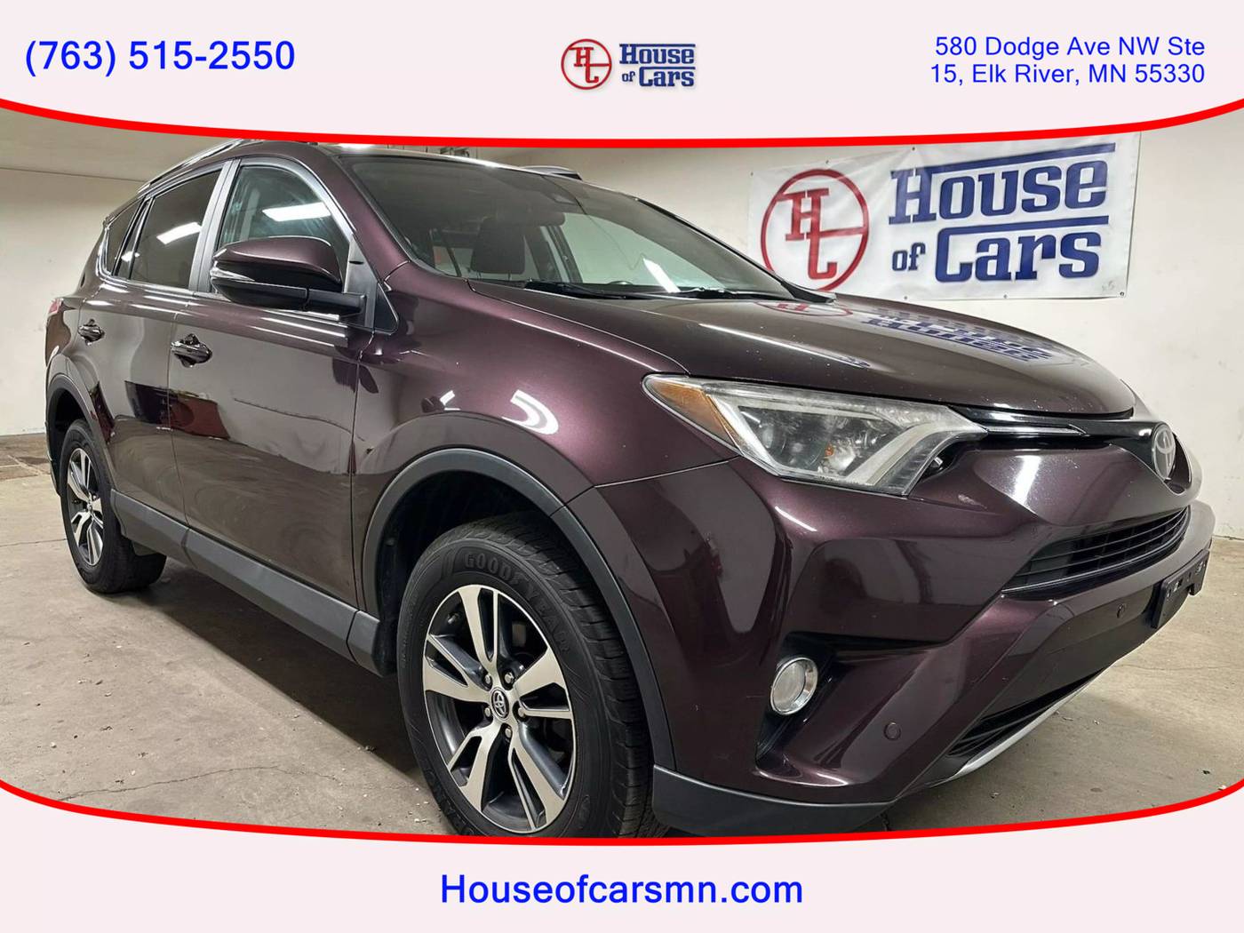 2017 Toyota RAV4 XLE — SUV — 133,107 mi — Elk River, MN