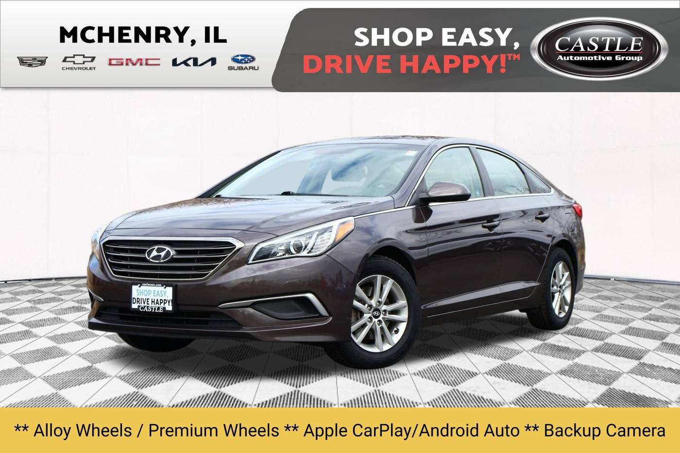 2016 Hyundai Sonata SE — Sedan — 57,311 mi — McHenry, IL
