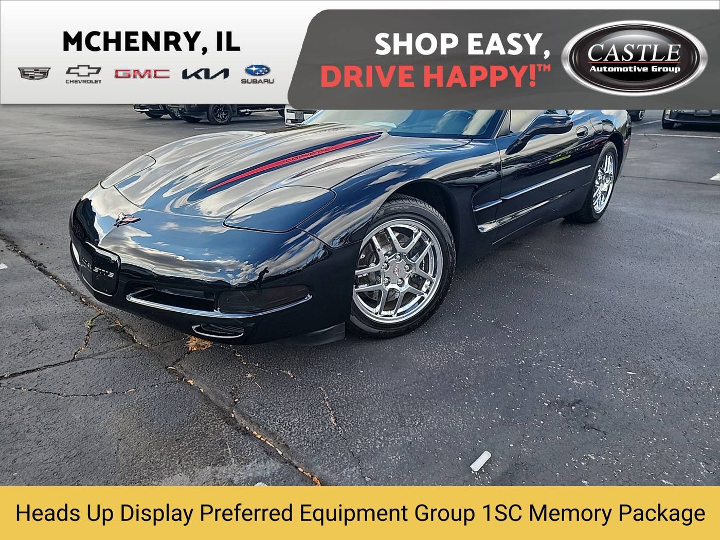 2001 Chevrolet Corvette Base — Coupe — 33,949 mi — McHenry, IL
