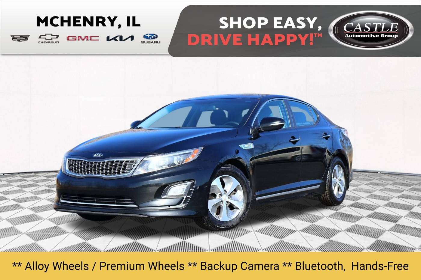 2015 Kia Optima Hybrid Base — Sedan — 121,962 mi — McHenry, IL