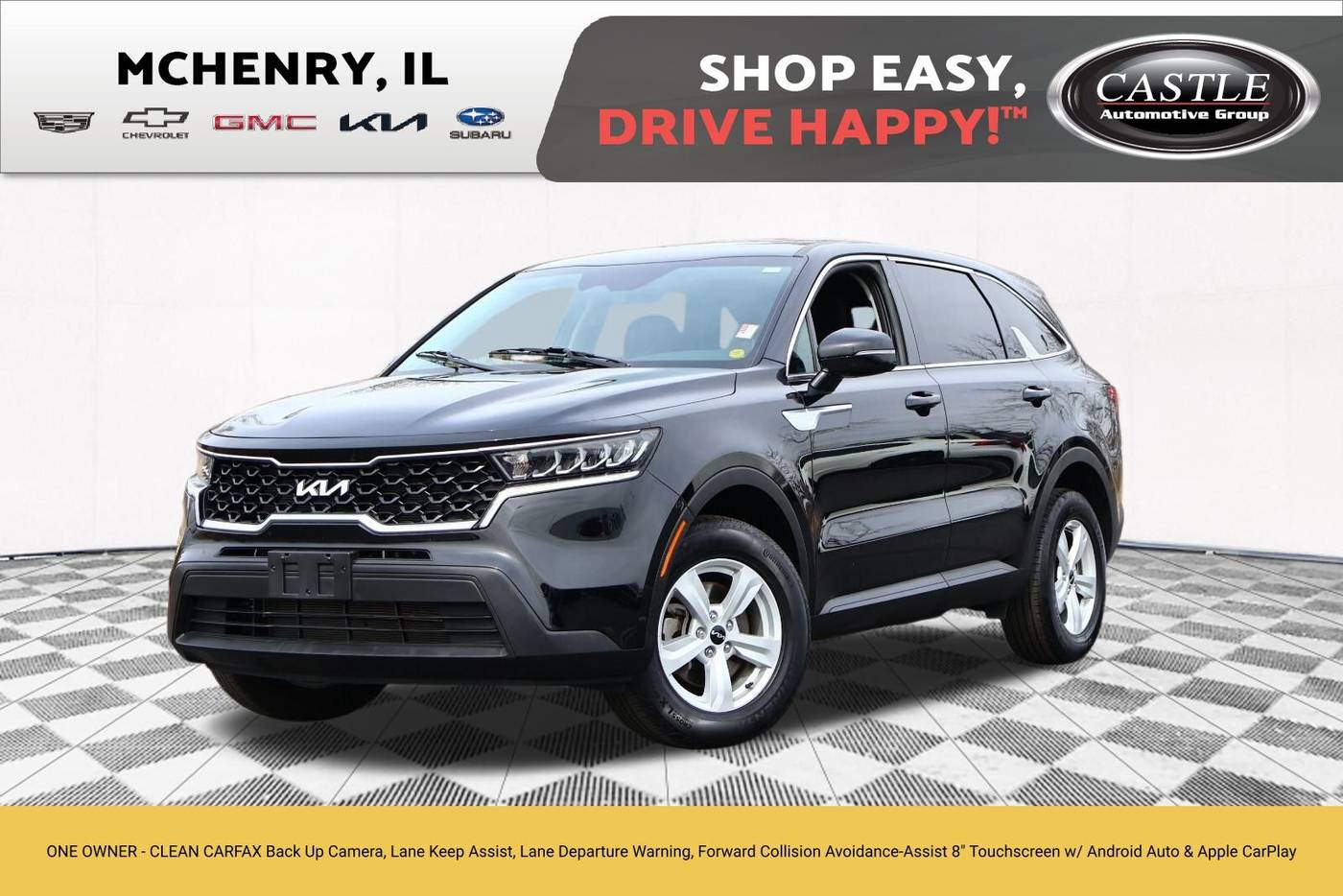 2022 Kia Sorento LX — SUV — 30,588 mi — McHenry, IL