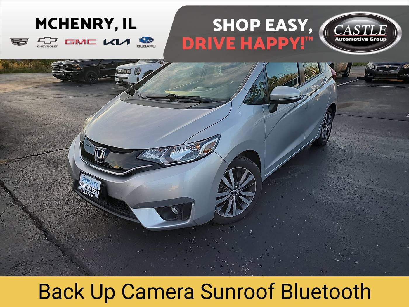 2015 Honda Fit EX — Hatchback — 55,298 mi — McHenry, IL