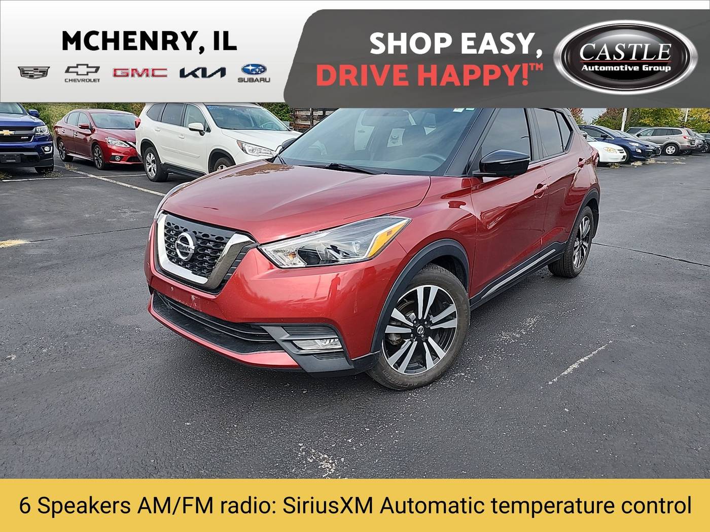 2019 Nissan Kicks SR — SUV — 77,447 mi — McHenry, IL