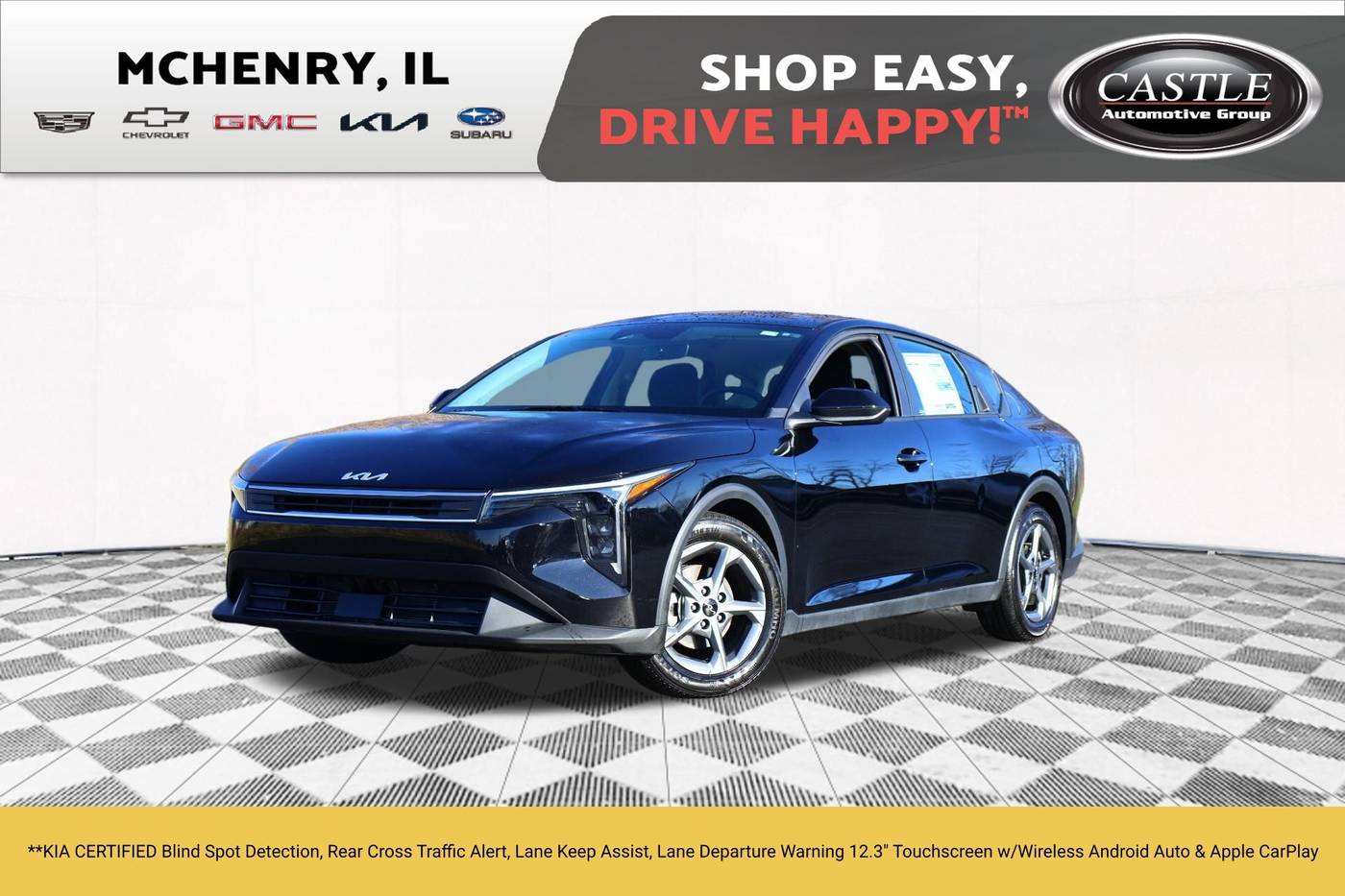 2025 Kia K4 LXS — Sedan — 2,422 mi — McHenry, IL