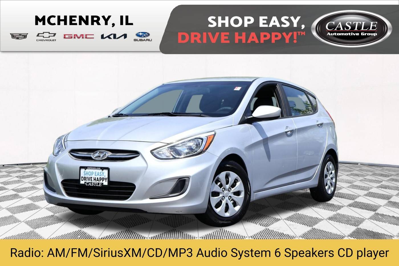 2016 Hyundai Accent SE — Hatchback — 96,356 mi — McHenry, IL