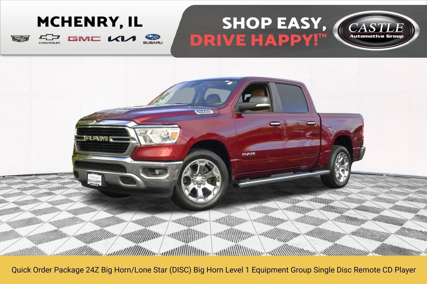 2019 Ram 1500 Big Horn/Lone Star — Pickup Truck — 83,585 mi — McHenry, IL