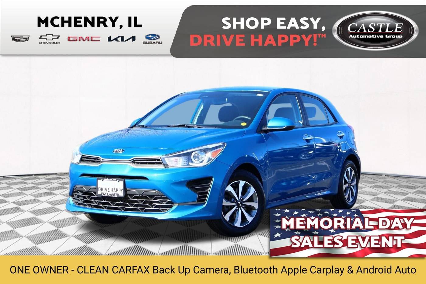 2021 Kia Rio S — Hatchback — 115,122 mi — McHenry, IL