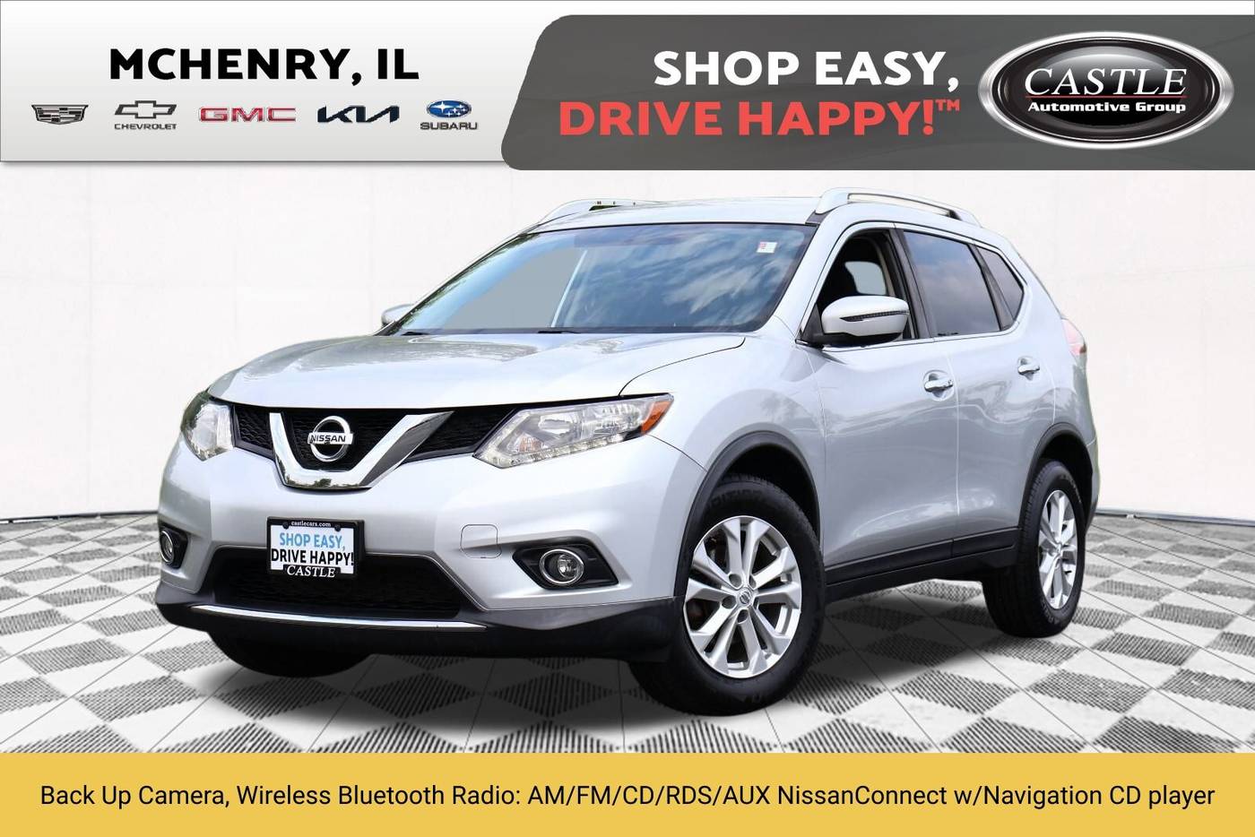 2016 Nissan Rogue SV — SUV — 74,682 mi — McHenry, IL