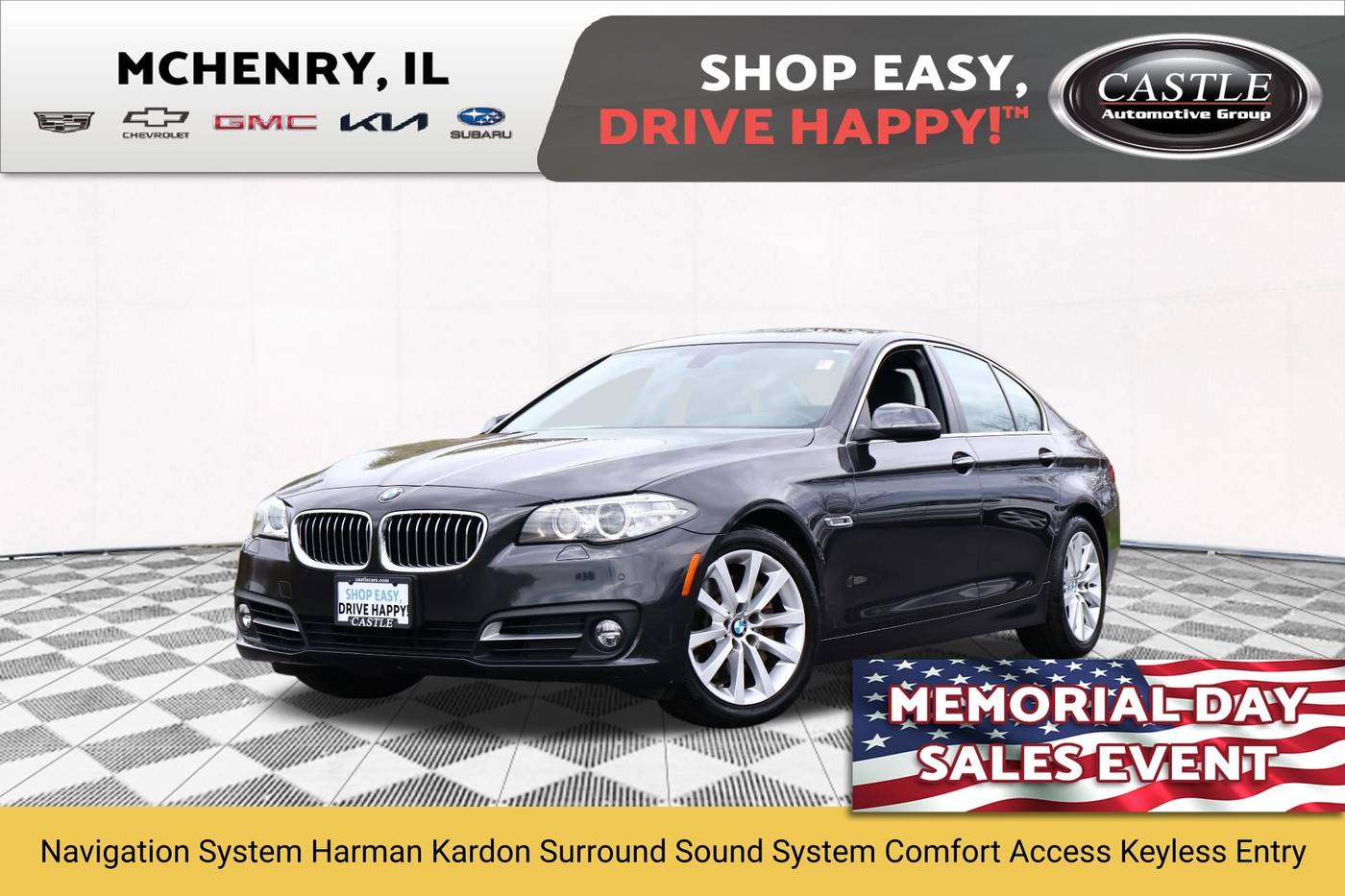 2016 BMW 5 Series 535i — Sedan — 75,845 mi — McHenry, IL