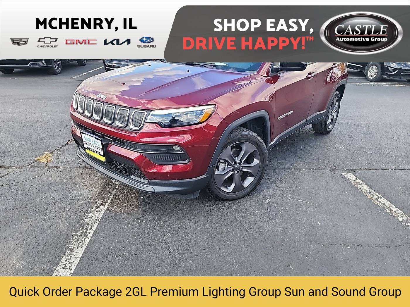 2022 Jeep Compass Latitude Lux — SUV — 32,741 mi — McHenry, IL