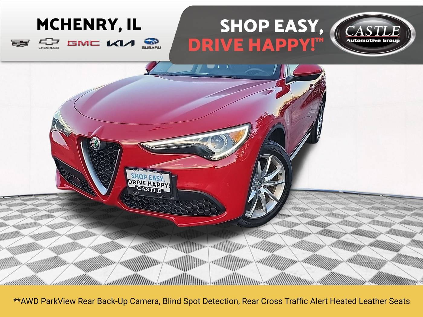 2018 Alfa Romeo Stelvio Ti — SUV — 34,612 mi — McHenry, IL