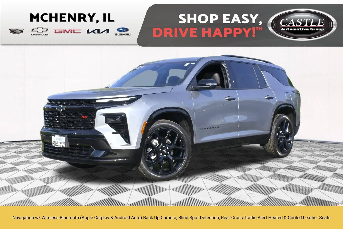 2025 Chevrolet Traverse RS — SUV — 6,201 mi — McHenry, IL