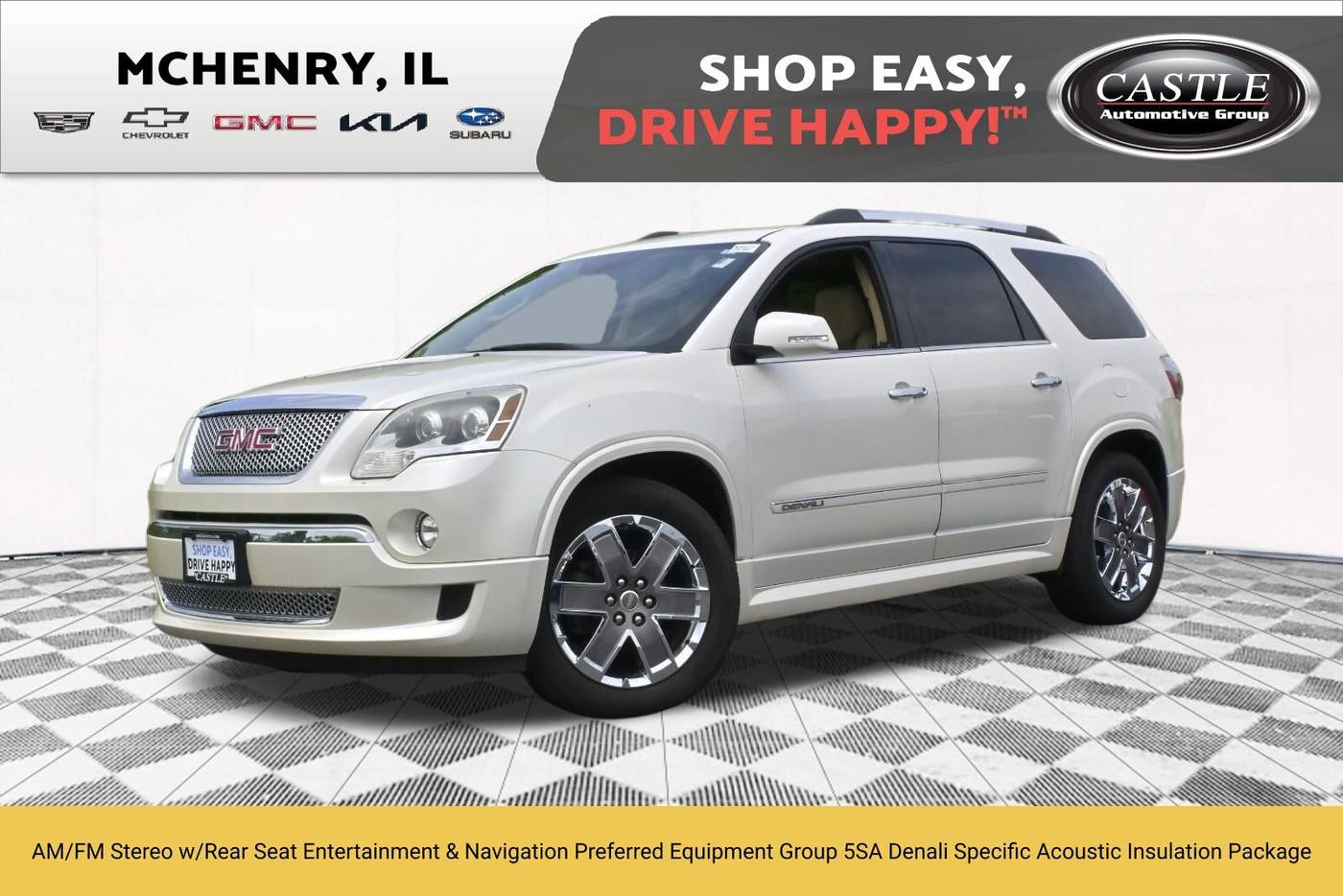 2012 GMC Acadia Denali — SUV — 108,001 mi — Mchenry, IL