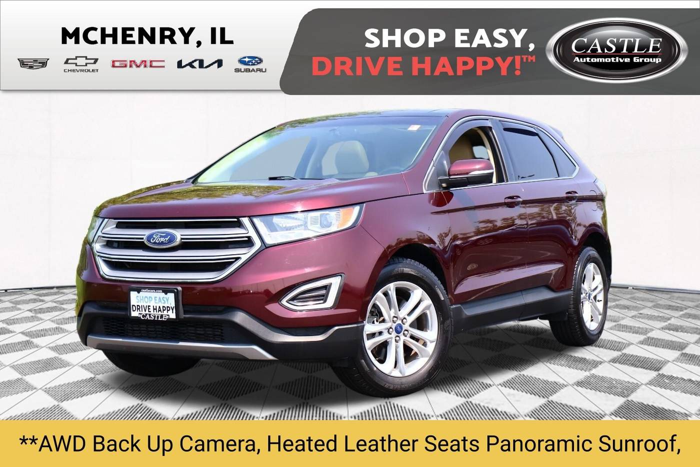 2017 Ford Edge SEL — SUV — 62,718 mi — Mchenry, IL