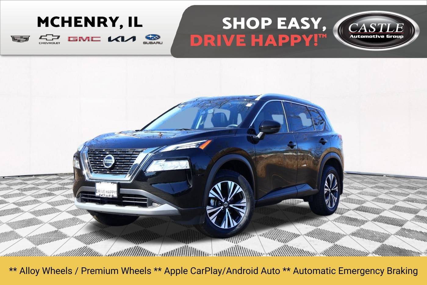 2021 Nissan Rogue SV — SUV — 17,016 mi — McHenry, IL