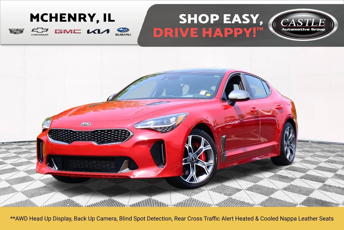 2018 Kia Stinger GT2 — Hatchback — 37,720 mi — Mchenry, IL