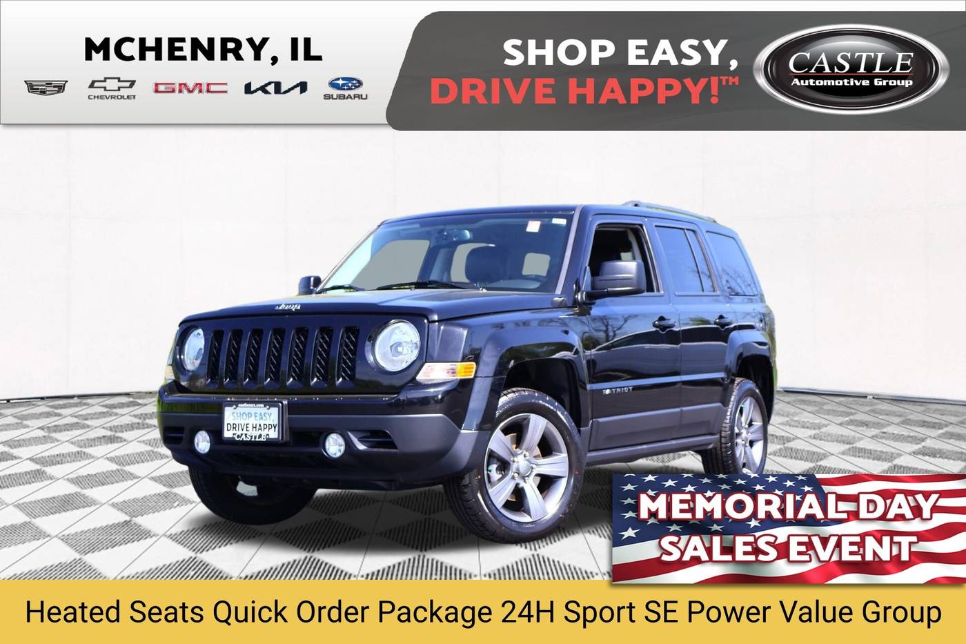 2016 Jeep Patriot Sport SE — SUV — 93,341 mi — McHenry, IL