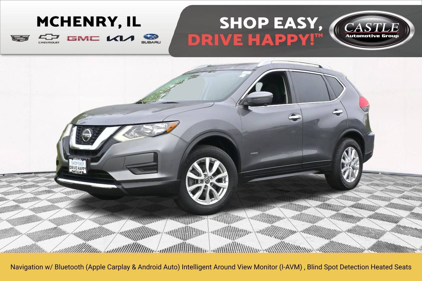 2018 Nissan Rogue Hybrid SV — SUV — 108,611 mi — McHenry, IL