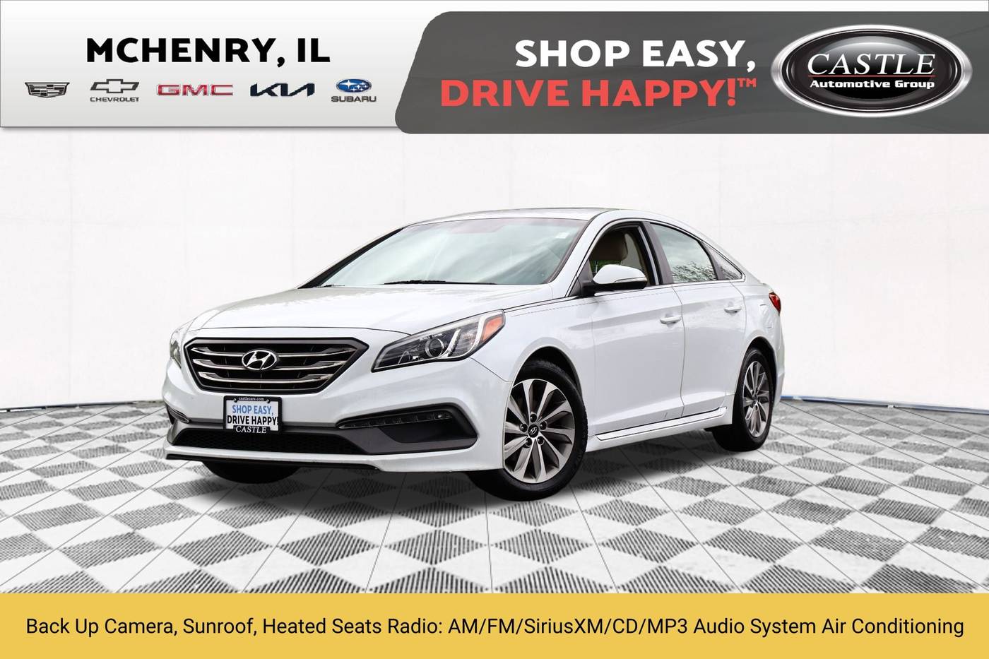 2015 Hyundai Sonata Sport — Sedan — 98,798 mi — McHenry, IL