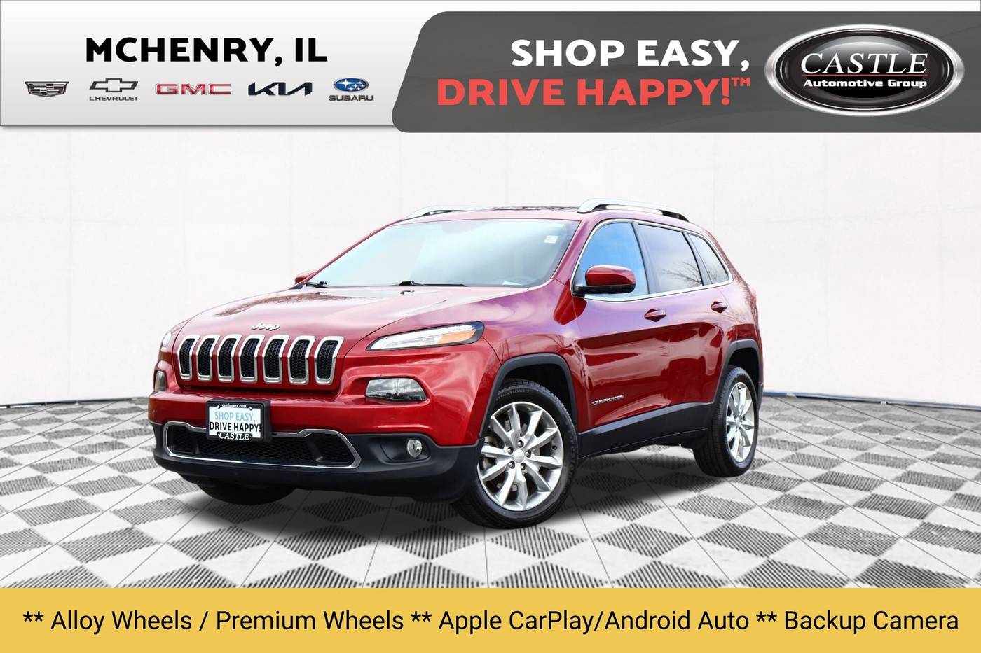 2017 Jeep Cherokee Limited — SUV — 72,456 mi — McHenry, IL