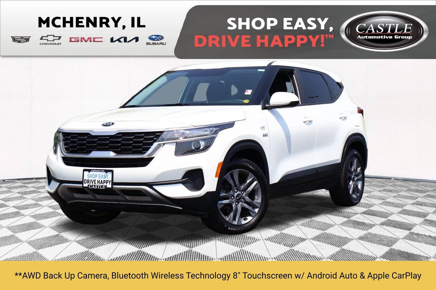 2021 Kia Seltos LX — SUV — 121,230 mi — McHenry, IL