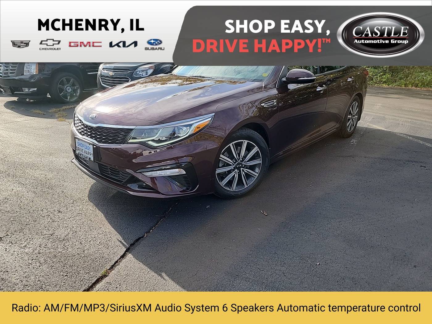 2019 Kia Optima EX — Sedan — 101,768 mi — McHenry, IL