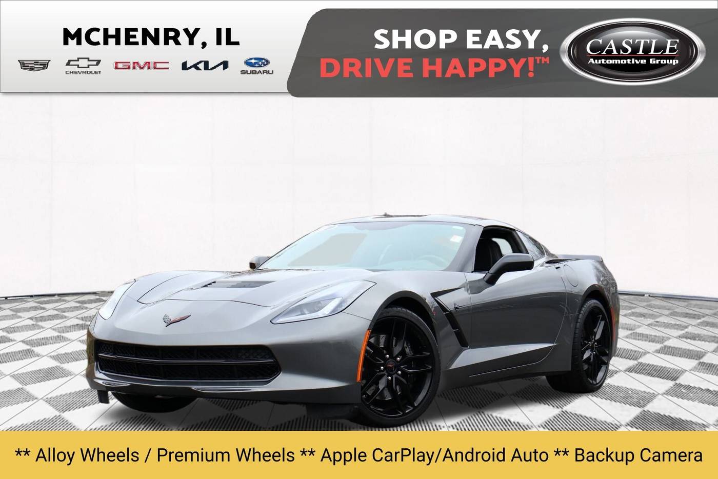 2016 Chevrolet Corvette Z51 1LT — Coupe — 12,890 mi — McHenry, IL