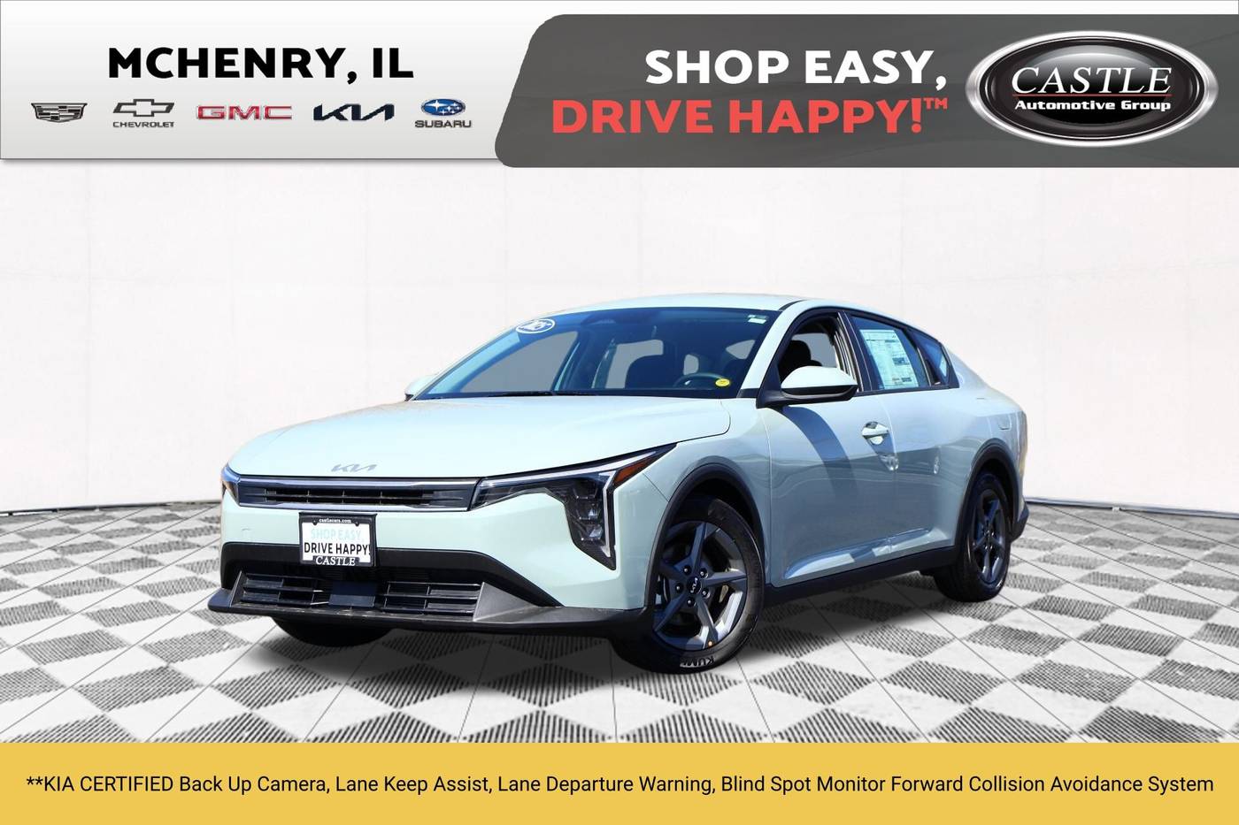 2025 Kia K4 LXS — Sedan — 3,263 mi — McHenry, IL