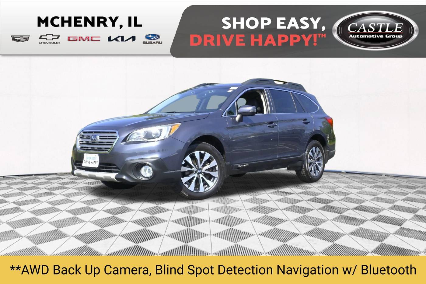 2015 Subaru Outback 3.6R Limited — SUV — 73,927 mi — McHenry, IL