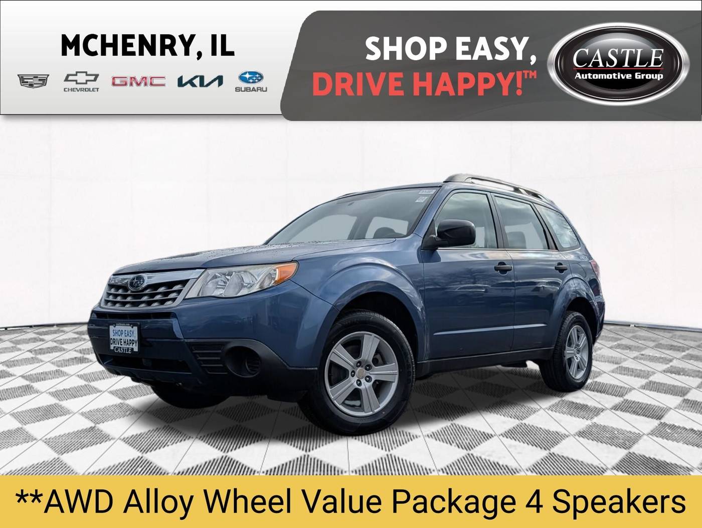 2011 Subaru Forester 2.5X — SUV — 69,986 mi — McHenry, IL