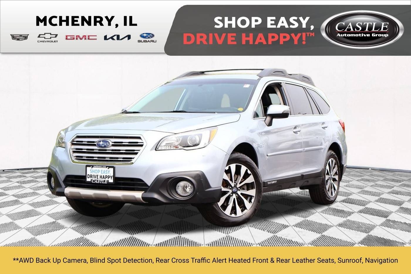 2016 Subaru Outback 2.5i Limited — SUV — 66,925 mi — Mchenry, IL