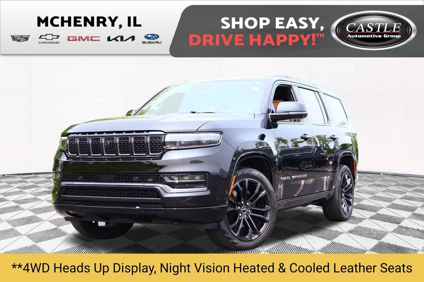 2023 Jeep Grand Wagoneer Series III Obsidian — SUV — 44,076 mi — McHenry, IL