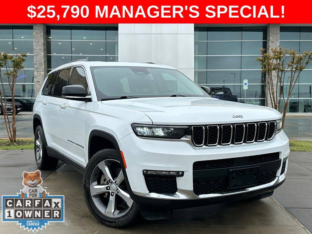 2021 Jeep Grand Cherokee Limited — SUV — 83,164 mi — Prosper, TX