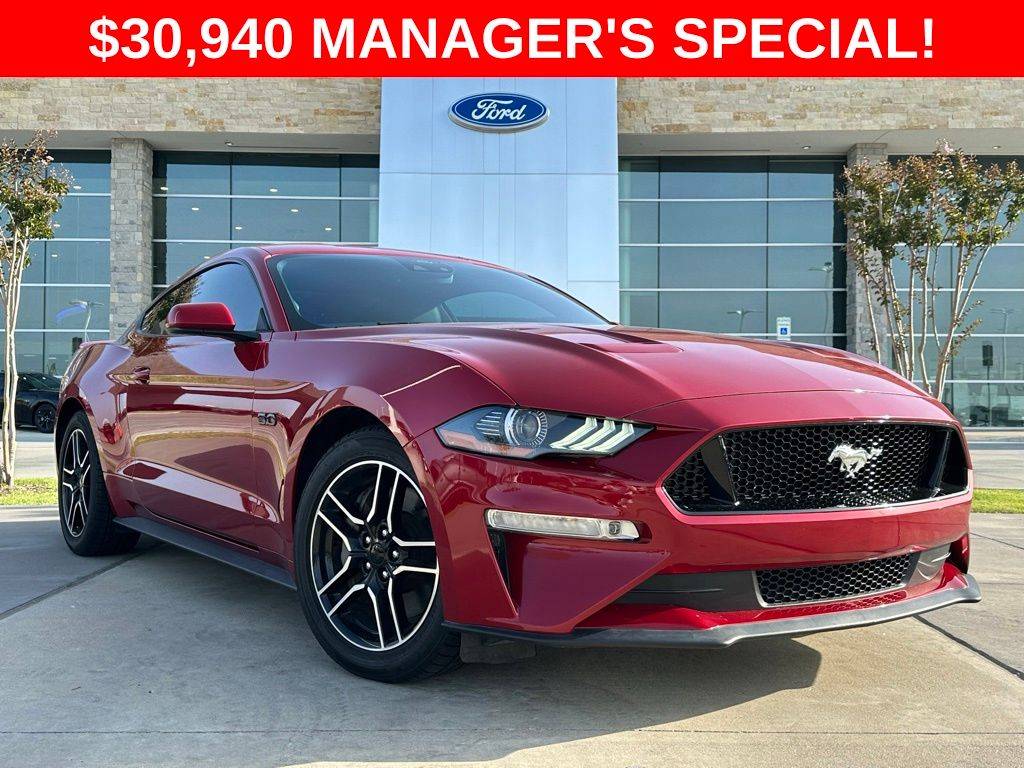 2020 Ford Mustang GT — Coupe — 28,062 mi — Prosper, TX